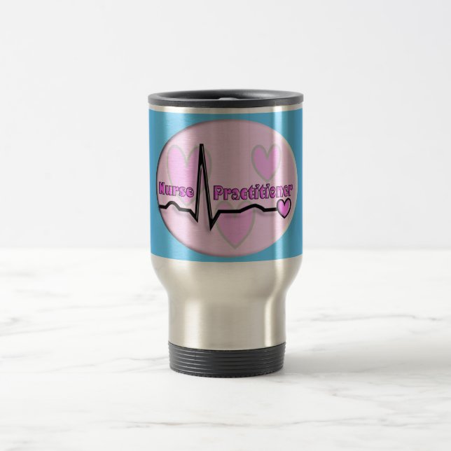 Taza del diseño del segmento de los regalos QRS (Centro)