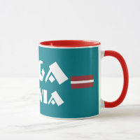 Taza del diseño moderno de Riga Letonia