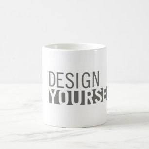 Taza del diseño usted mismo