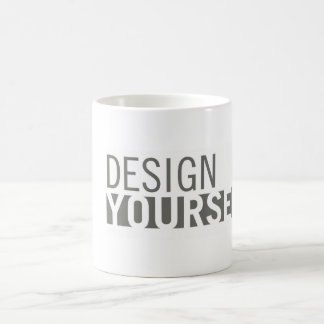 Taza del diseño usted mismo