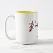 Taza del doodle de la diversión