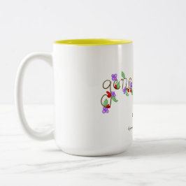 Taza del doodle de la diversión
