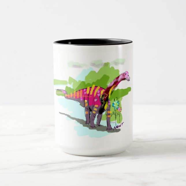 Taza del Doodle del krausei 15oz de (Centro)