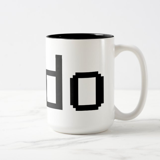 Taza del Dos-Tono 444ml de Sudo (Derecha)