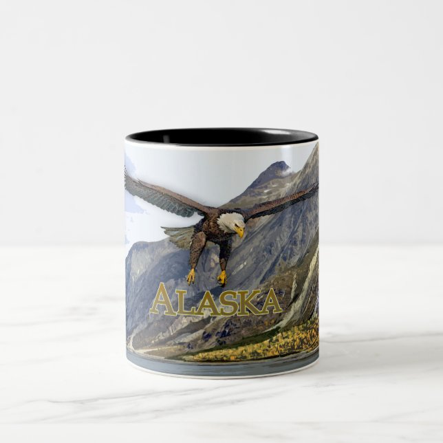 Taza del Dos-Tono de Alaska 3 (Centro)