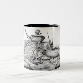 Taza del Dos-Tono de la trampa de Longtail (Lorri