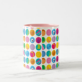 Taza del Dos-Tono de los círculos