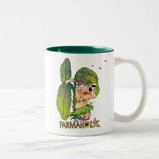 Taza del Dos-Tono de Miz ChaCha (2 echados a un