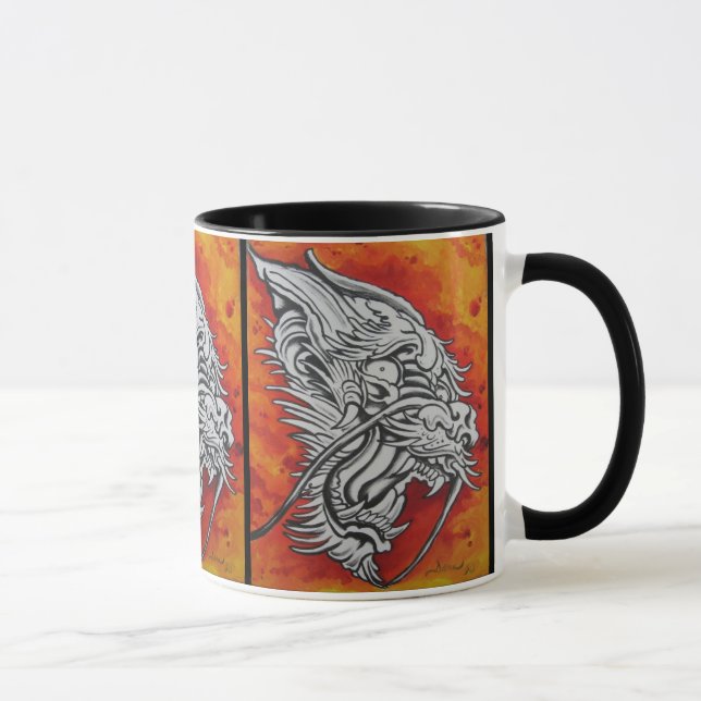 Taza del dragón de Dana Tyrrell (Derecha)