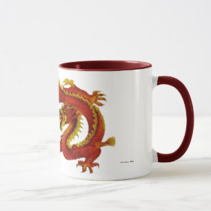 Taza del dragón del fuego