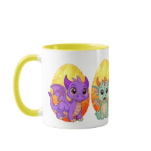 Taza del Dragón Kawaii