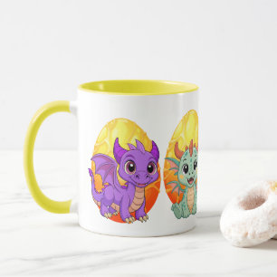 Taza del Dragón Kawaii