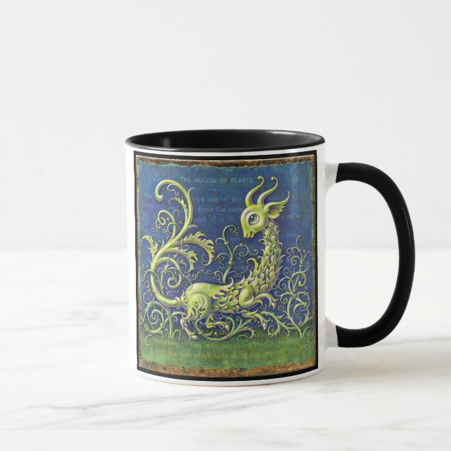 Taza del dragón verde, movimiento de plantas (Derecha)