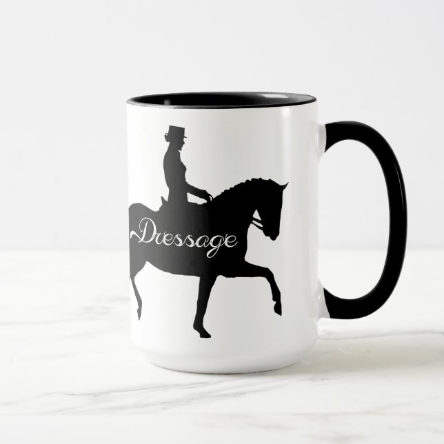 Taza del Dressage 15oz (Derecha)