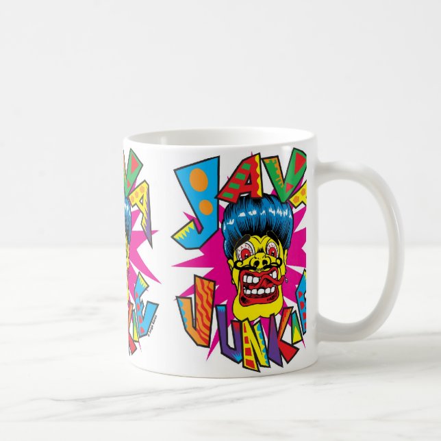 Taza del drogadicto de Java (Derecha)