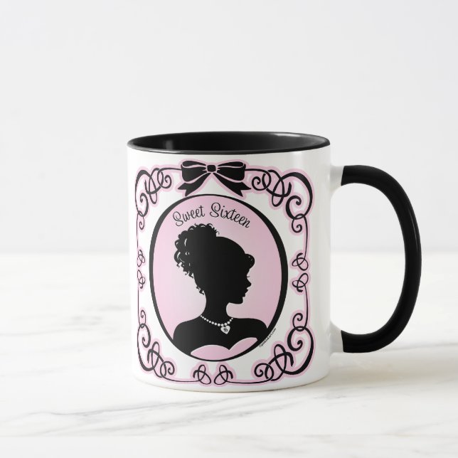 Taza del dulce 16 del camafeo (Derecha)