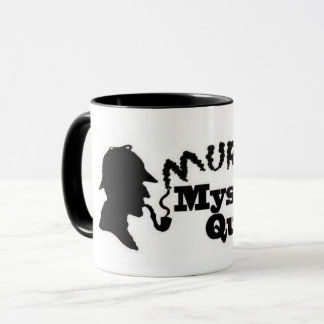 Taza del edredón del misterioso asesinato