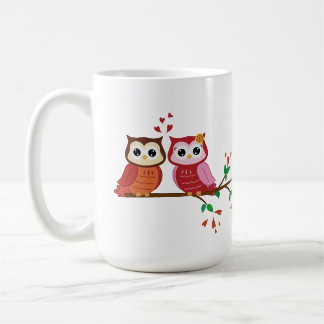 Taza del el día de San Valentín de los pares del (Izquierda)