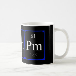 Taza del elemento 61 - prometio