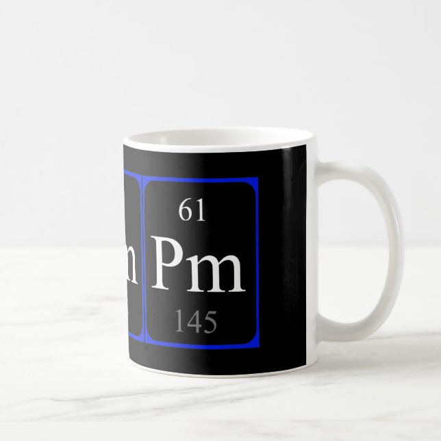 Taza del elemento 61 - prometio (Derecha)