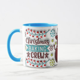 Taza del equipo de repostería de Navidad