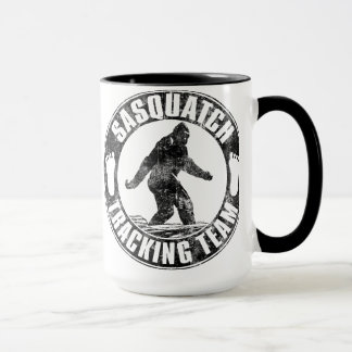 Taza del equipo de seguimiento de Sasquatch