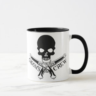Taza del equipo del novio del pirata