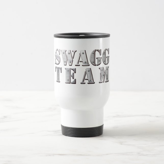 Taza del equipo del Swag de Yung Joc (Centro)