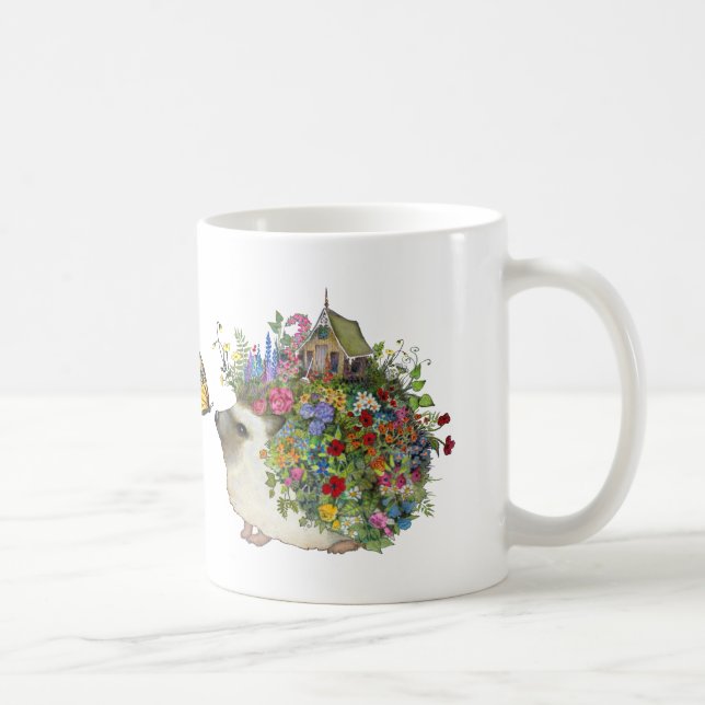 Taza del erizo del jardín (Derecha)
