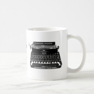 Taza del escritor de la MÁQUINA de la ESCRITURA