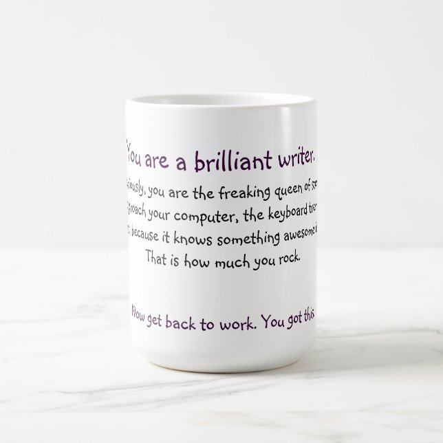 Taza del escritor de la reina (Centro)