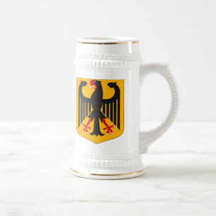 Taza del escudo de armas de Alemania