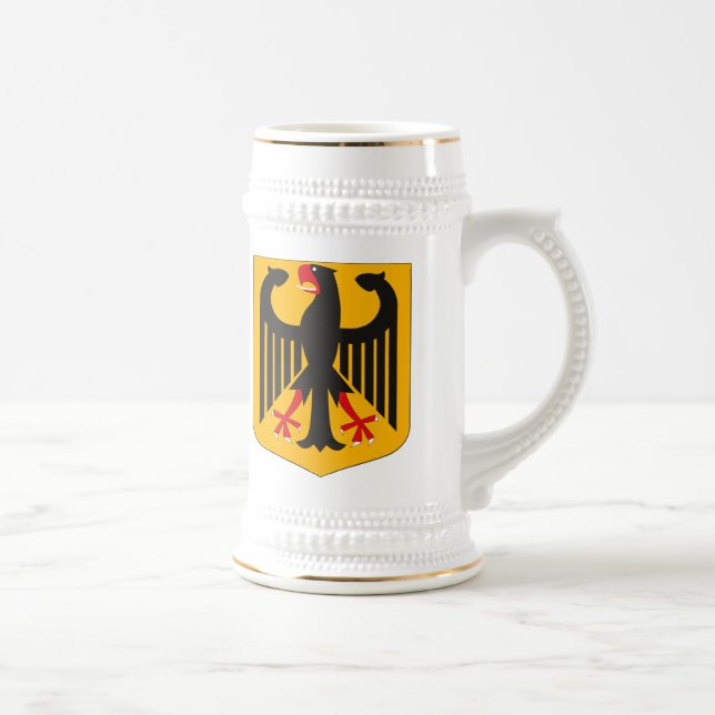 Taza del escudo de armas de Alemania (Derecha)