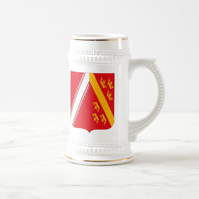 Taza del escudo de armas de Alsacia (Derecha)