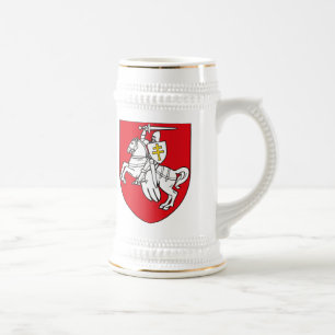 Taza del escudo de armas de Bielorrusia
