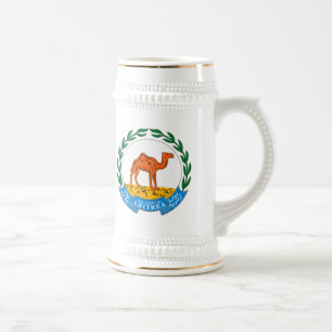 Taza del escudo de armas de Eritrea