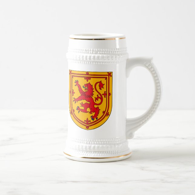 Taza del escudo de armas de Escocia (Derecha)