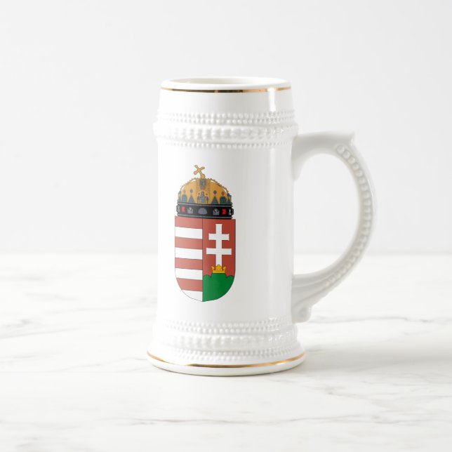 Taza del escudo de armas de Hungría (Derecha)