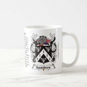 Taza del escudo de armas de la familia de las