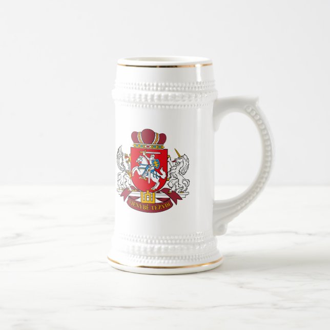 Taza del escudo de armas de Lituania (Derecha)