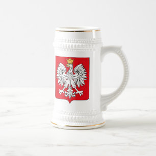 Taza del escudo de armas de Polonia