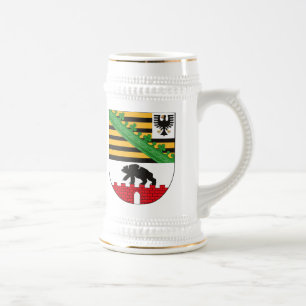Taza del escudo de armas de Sajonia Anhalt