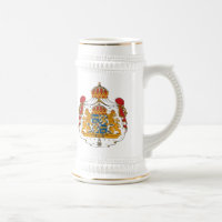 Taza del escudo de armas de Suecia