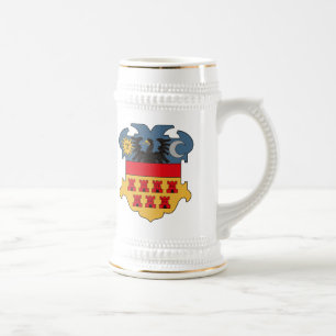 Taza del escudo de armas de Transsylvania (siglo