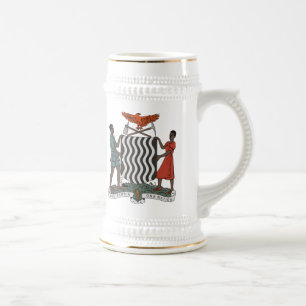 Taza del escudo de armas de Zambia