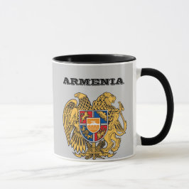 Taza del escudo de ARMENIA
