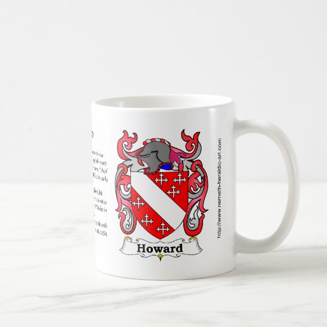 Taza del escudo de Howard (Derecha)