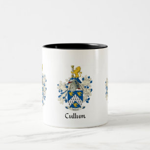 Taza del escudo de la familia de Cullum