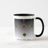 Taza del escudo del alcohol del Shaman