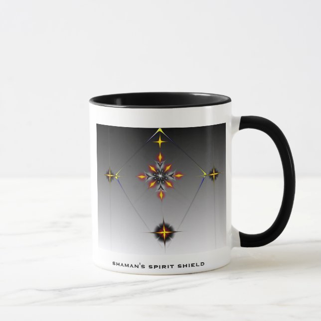 Taza del escudo del alcohol del Shaman (Derecha)